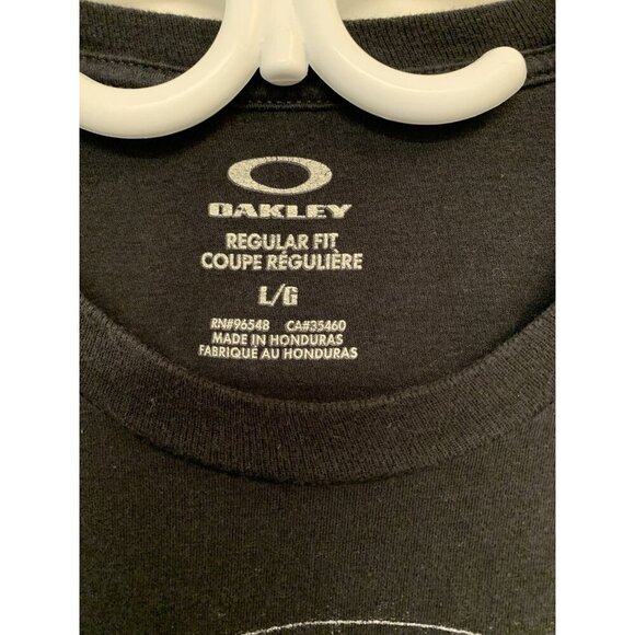 Oakley Grey Long Sleeve Shirt Men’s Large Graphic Print - Picture 3 of 5